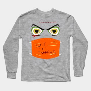 Monster in a Mask! Long Sleeve T-Shirt